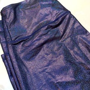 Zyia twilight blue sparkle 7/8 light and tight pants